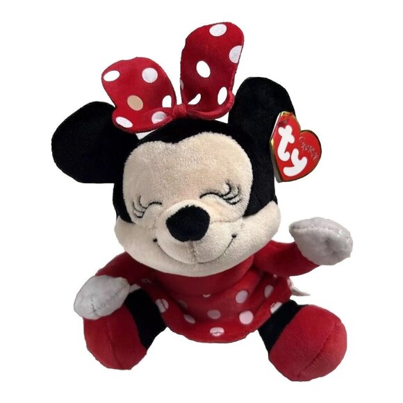 TY Beanie Babies Disney MICKEY & MINNIE MOUSE SET OF 2 [2023](Soft Body‎ 7.5 in) - Picture 4 of 16